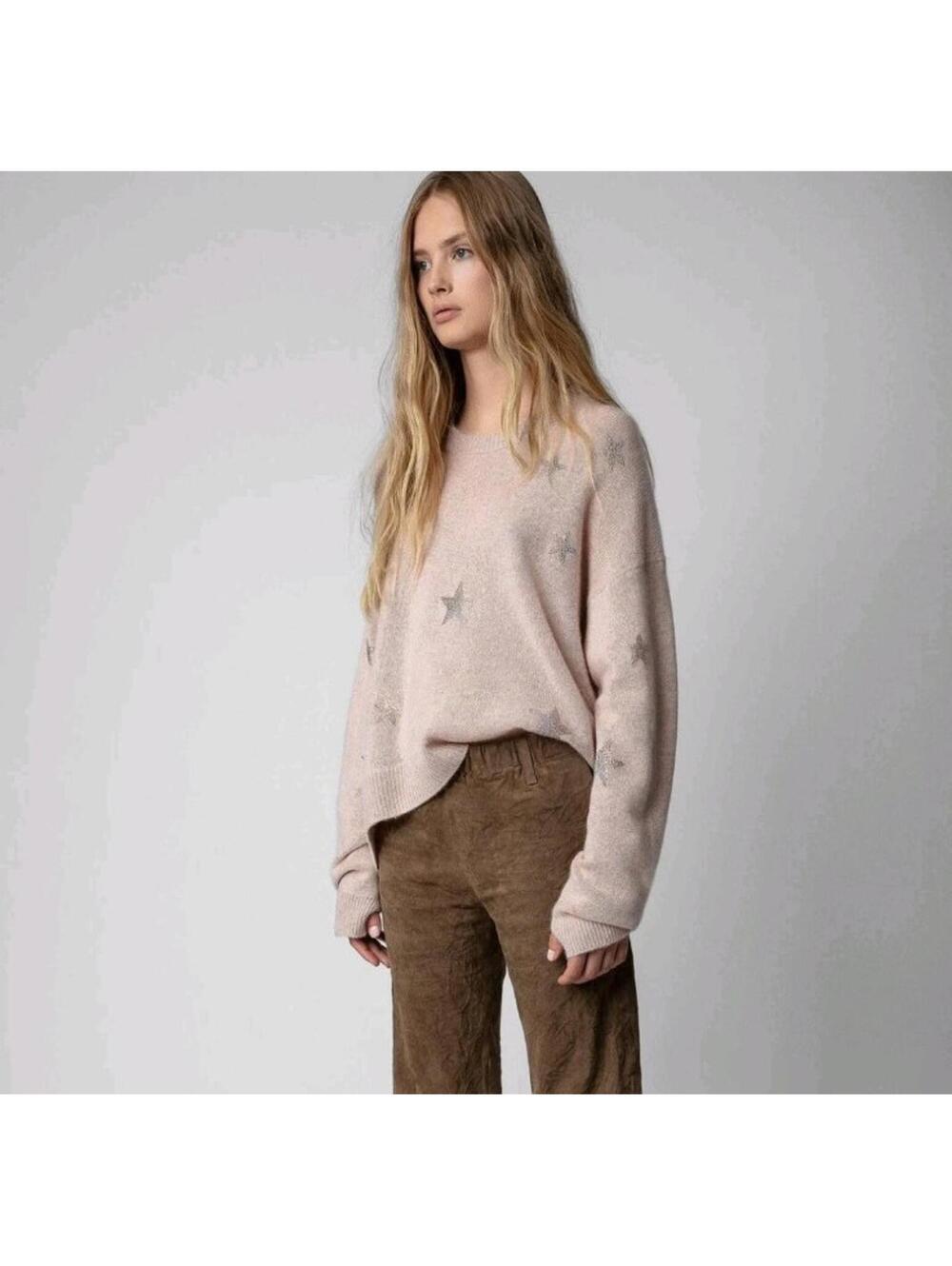 Zadig & Voltaire Markus WS Stars Strass (L)